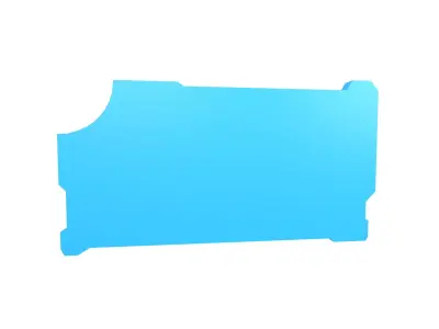 UHD High tech Graphical Interface v10 003 Low-poly 3D model