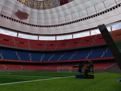 Stadium New Camp Nou Low-poly 3D model