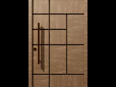 Ultimate Realistic Doors Asset Pack Low-poly 3D model