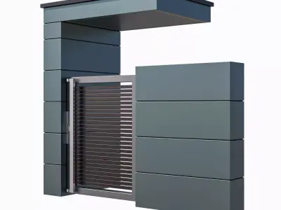 Entrance Gate  3D model