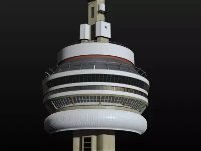 CN Tower 3D model
