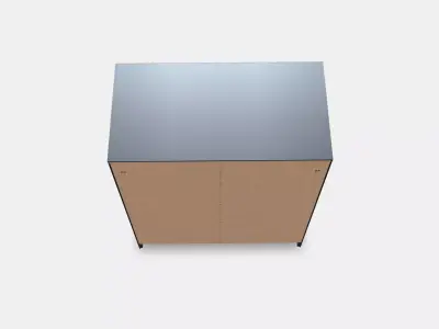 BRIMNES Cabinet with doors Low-poly 3D model