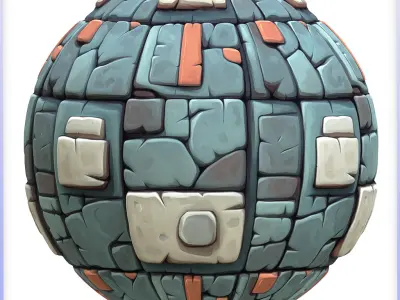 Stylized Wall Seamless Texture Texture 66
