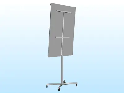 FLIP CHART 3D model