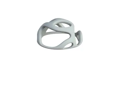 SciFi Cube Object No 45455 Low Poly Shape Low-poly 3D model