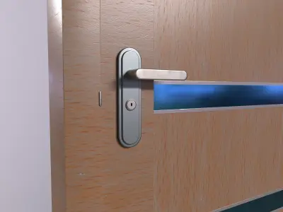 Interior Door Free low-poly 3D model