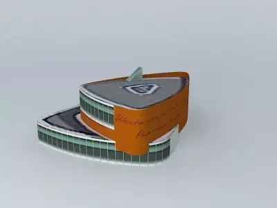 Parventa library Ventspils Latvia Free 3D model