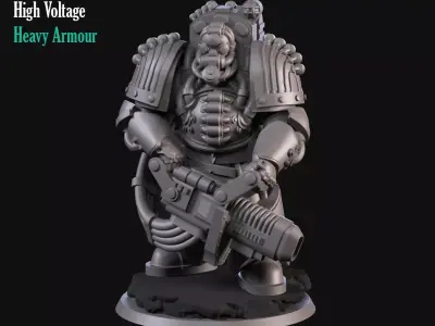 High Voltage 3D print model