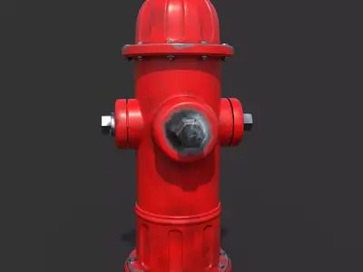  Fire hydrant  3D model