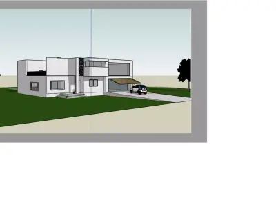 Cottage in the Art Nouveau style  3D print model