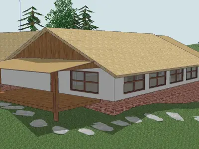 Creative Design-Holiday Cabin-089 3D model