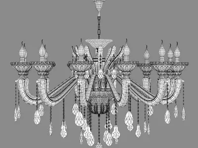 698122 Alzata Osgona Chandelier 3D model