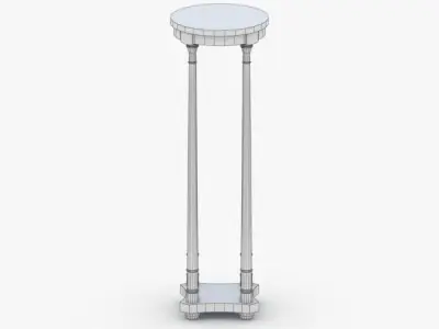 0356 - Bar Chair Low-poly 3D model