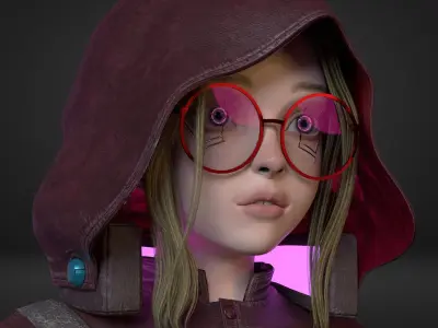 CyberPunk Collection  Low-poly 3D model