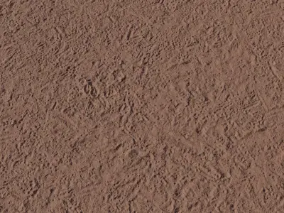 Loose Desert Soil Ground PBR Texture Texture
