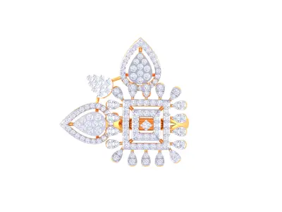 Women Ring MTL 3dm STL OBJ FBX Details 3D print model 35