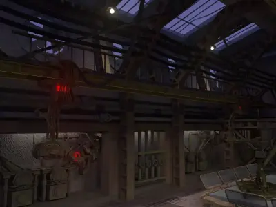 Factory Machines 3D model 3D model