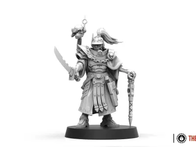 Dark Techno - Legionaxii General 3D print model