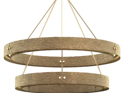 VOUVRAY TWO-TIER ROUND CHANDELIER 60 3D model