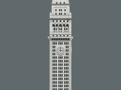 Metropolitan Life Tower 3D print model