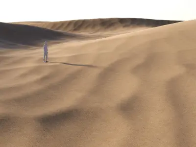 Dunes 3D model