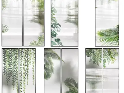 Phyto Glass Partition 3D model