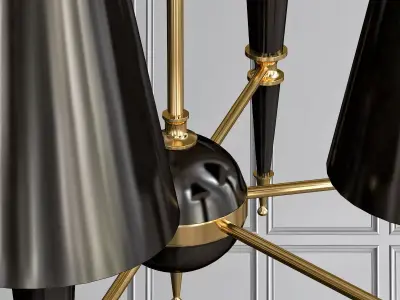 SHaded Chandelier 3D model