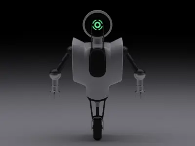 Robot Companion 3D model