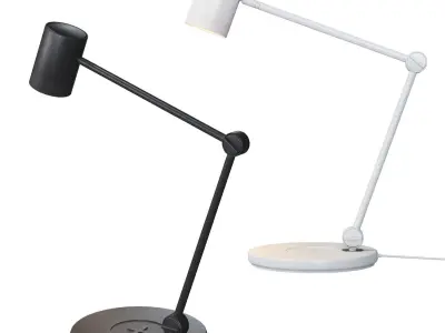 Ikea Table Lamp  NYMNE Low-poly 3D model