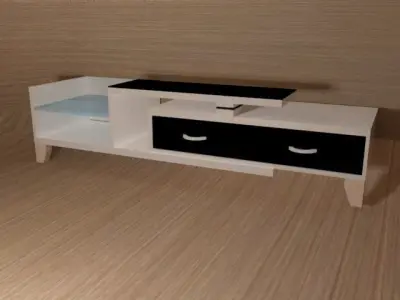 Television table   3D model