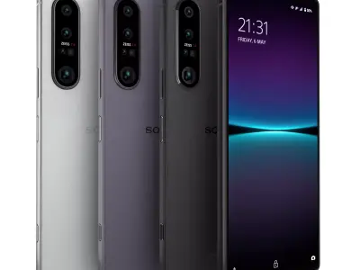 Sony Xperia 1 IV Full Color 3D model