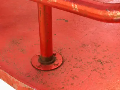 Merry-go-round carousel 08 3D model