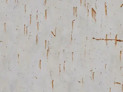 Pits Iron Sheet PBR Seamless Texture