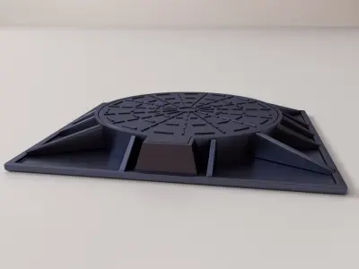 Manhole Cover 3D model