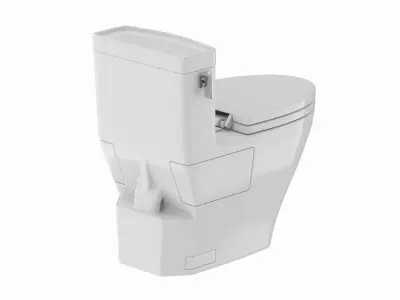 TOTO Legato One-Piece Toilet 3D model