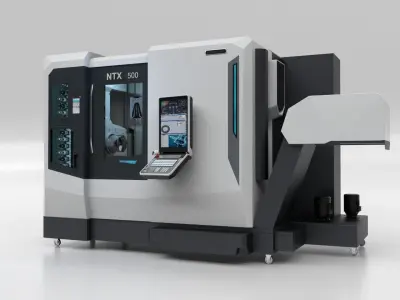 Milling Machine Dmg  Ntx 500 3D model