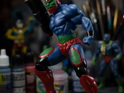 Trap Jaw from Masters of the Universe Classics Fanart 3D print model