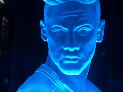 Neymar Jr   file stl OBJ and ZTL  for CNC Free 3D print model