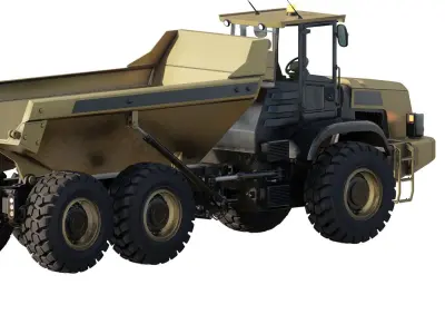 Dump truck 3D model