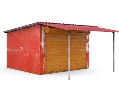 Old Garage 3D model
