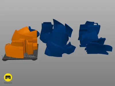 N7 Male Shepard Armor - Mass Effect 3D print model