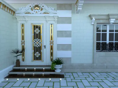 classic villa 3D model order