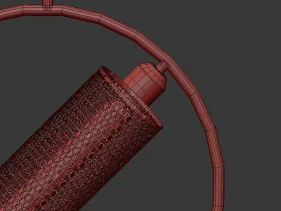 Resist pendant lamp 3D model