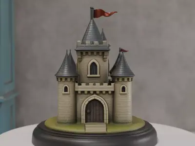 castle 3D print model
