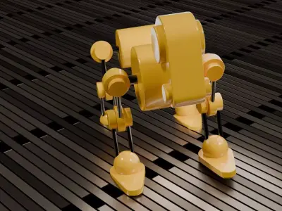 Rex Dog Model 3D model