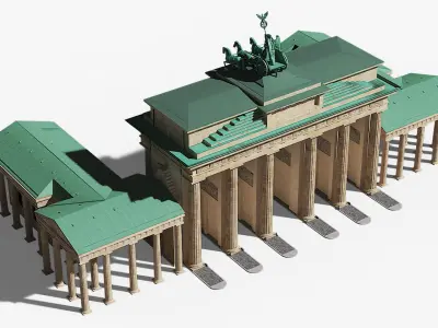  Brandenburg Gate Iconic Neoclassical Monument 