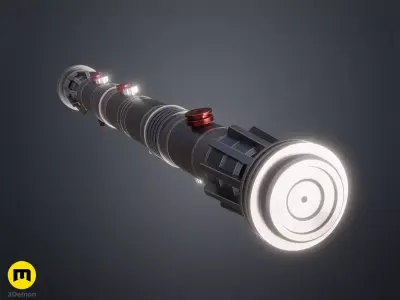 Darth Maul lightsaber 3D print model