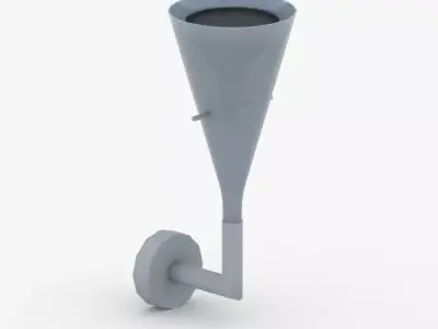 1468 - Bra Lamp Low-poly 3D model