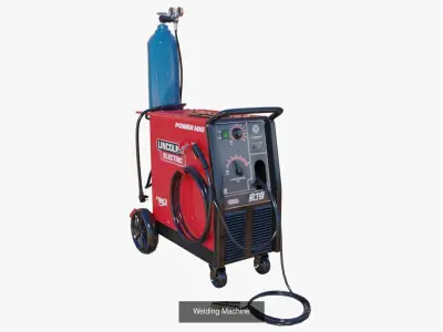 Autoservice Garage Machine and Tools Pack