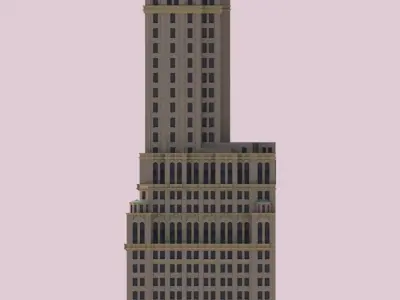 Sherry Netherland Hotel 3D print model